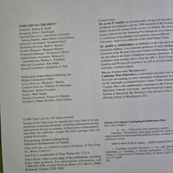 Time life For Kids Early Learning Pogram Book Set - Picture 3 of 6